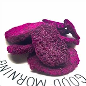 قطع فاكهة التنين المجففة بالتجميد